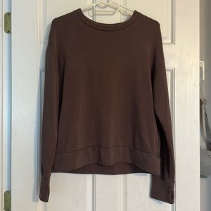 Offline by aerie Throw Back Fleece Crew Neck Sweatshirt